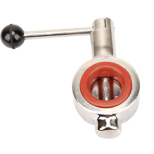 蝶D71X DN对夹式 30不锈钢对夹蝶卫生级手动广式