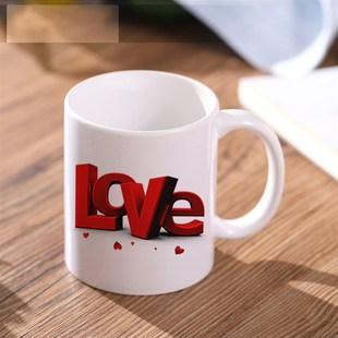 DIY Customized Ceramic Mug Personalized Coffee Milk Cup 350M