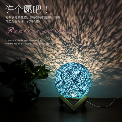 Creative gifts nightlight led usb bedroom bedside table lamp