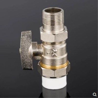 分分20 PPR水管管件配件 PPR外丝外牙活接直柄铜球热熔门,基础建材,PPR管,淘宝优惠券,粉丝福利购,淘宝优惠卷