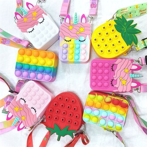 let Ladies Bag Silica Simple Dimple Crossbody Bags For Girls