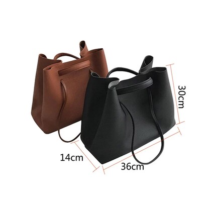 Fashion PU Leather Woman Shoulder Bags Brand Handbags Women