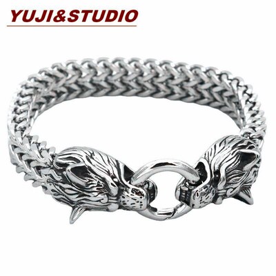 Stainless Steel Brlet for Men Titanium Steel Hip-Hop Brlet N