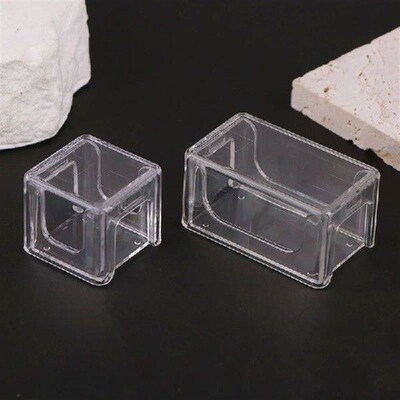 Acrylic Billiard Chalk Powder Box - Transparent and Stylish