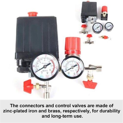 Pressure Switches Manifolds Regulator Gauges Air Compressor