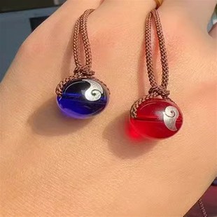 灵珠和魔丸吊坠项链书包挂件藕饼周边cp创意钥匙扣饰品情侣小礼物