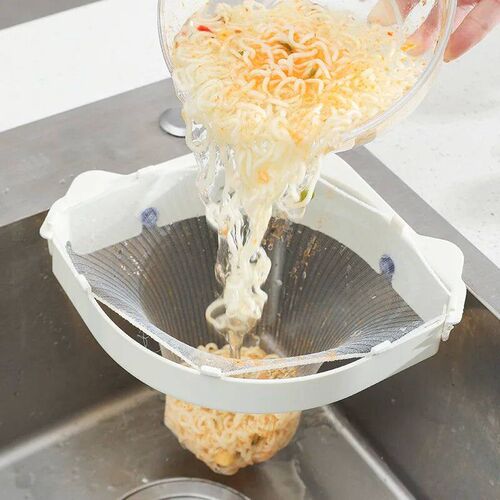 Foldable Drain Rack Disposable Garbage Bag Anti-clogging Sin