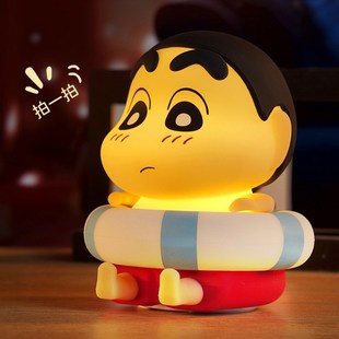 Crayon Shin-chan  蜡笔小新 游泳圈氛围小夜灯 趣味公仔摆件