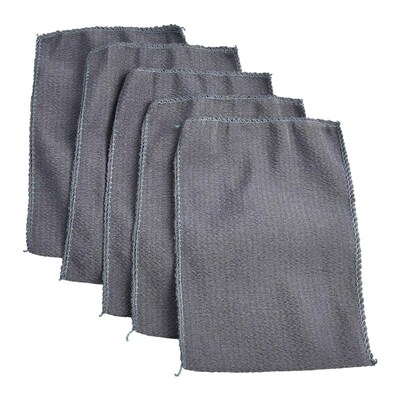 5Pcs Shower Bath Scrub Glove Korean Exfoliating Body Scrub S