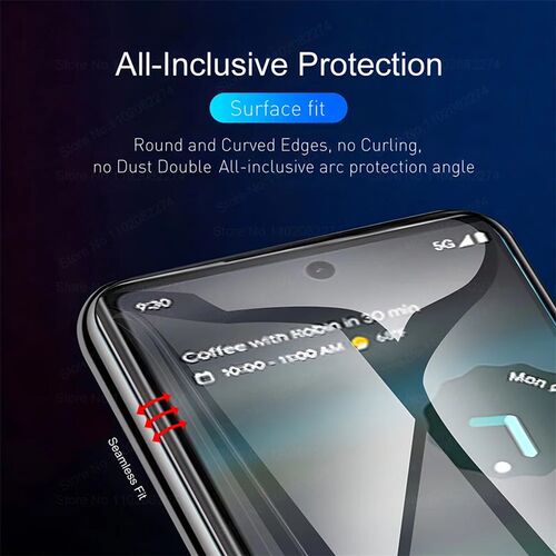4-1Pcs Front Back Full ver Screen Protector for Google Pixel