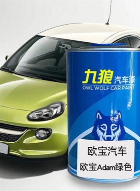 九狼欧油漆宝dm绿色赛飞利灰色汽车翻新改色成品漆可可棕银色