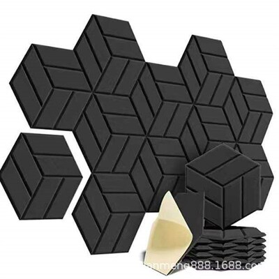 3D Felt Hexagon Letter Message Board Photo Display
