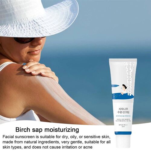 50 Ml Sunscreen Korean, Birch Juice Sunscreen 50+ Sun Face L