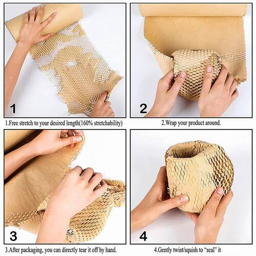 Honeycomb Packing Paper Wrap Shipping & Moving Bubble Wrap