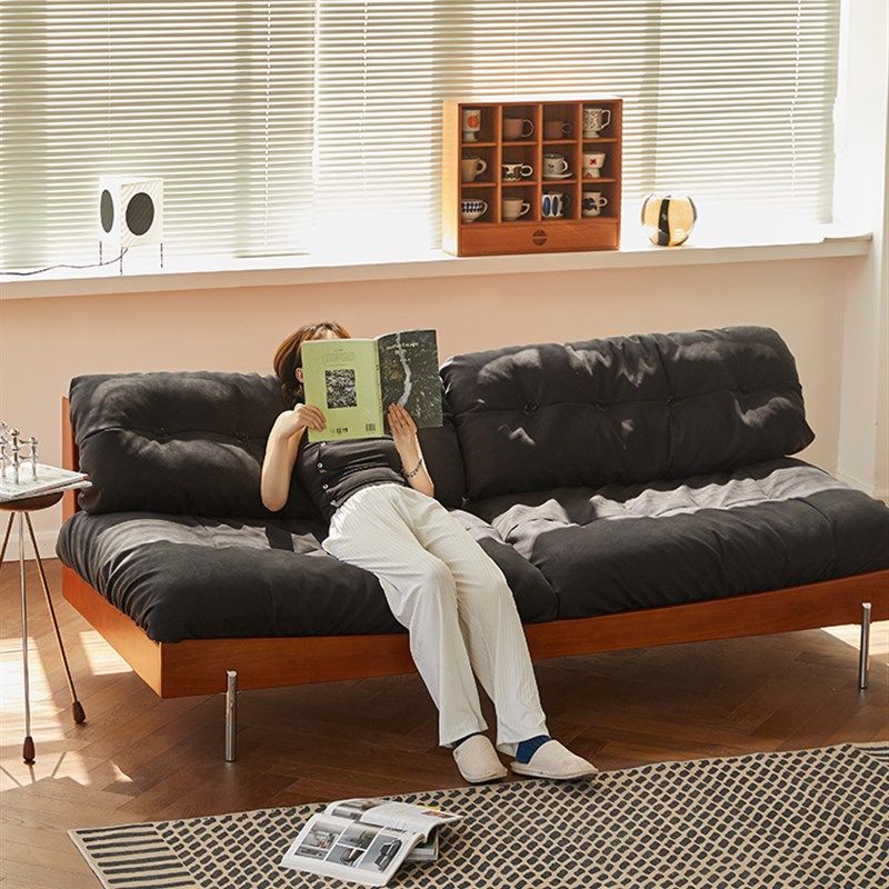 邮差来敲门bxter云朵沙发黄杨实木客厅无扶手中古覆古布艺科技布,住宅家具,布艺沙发,淘宝优惠券,粉丝福利购,淘宝优惠卷