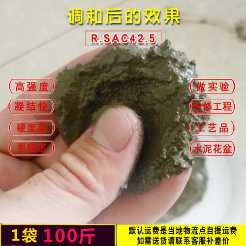 硫铝酸盐水泥快干早强速凝固快电梯井管道修补洞堵漏快水泥袋装