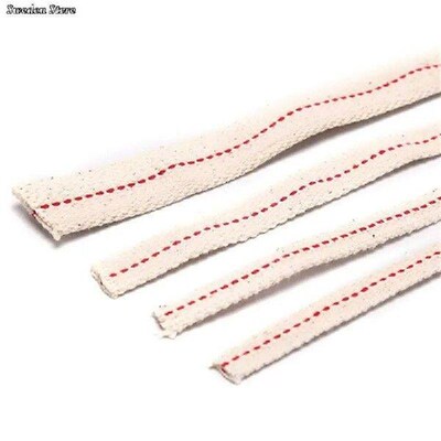 1Meter Kerosene Lamp Wick Braided Cotton Wick Flat Cotton