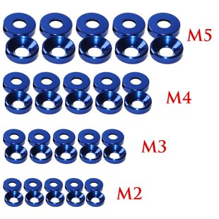 New Aluminum Alloy M2/M3/M4/M5 Anodized Countersunk Head Bo