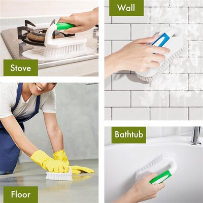 Scrub Brush for Cleaning Shower Scrubber Cleaner Brush