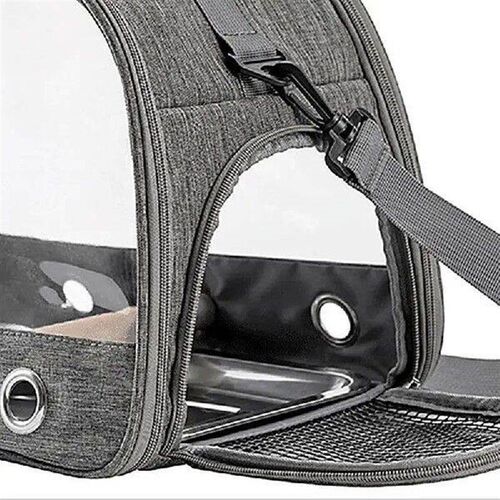 Bird Travel Carrier Pet Carrying Travel Cage With Standing
