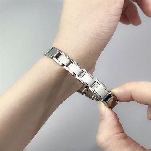 2024 ndy 9mm Width Italian Charm Elastic Bracelet Fashion St