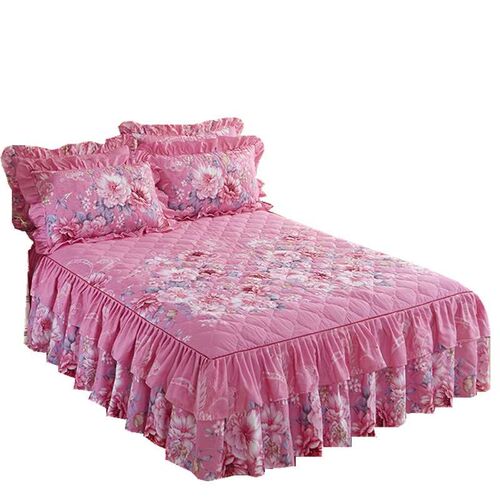 Mattess Cover Cotton Bed Skirt One-piece Thickened Scrub Bed