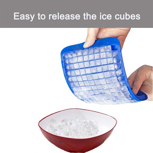 Silicone Mini Ice Cube Trays Molds Chilling Whiskey Cocktail