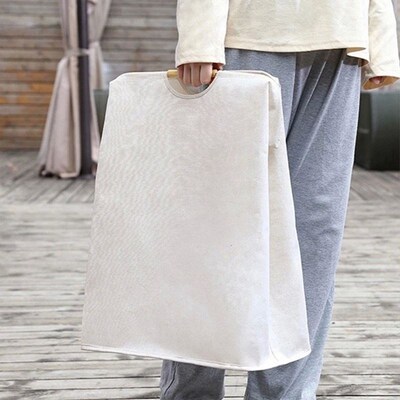 Waterproof Laundry Basket Cotton Linen Dirty Clothes Baskets