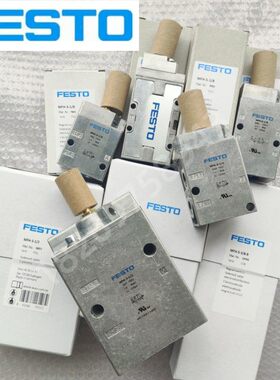 FESTO费斯托气控阀VL-5-1/8-1/4-3/8-1/2-B MLH-5-1/8-1/4-B 9199
