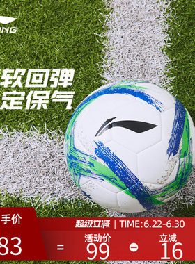 李宁官方正品5号比赛训练足球