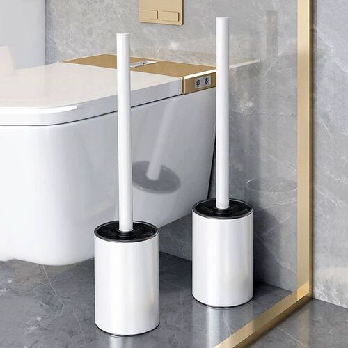 Bathroom Toilet Brush Holder Floor Standing Stainless Steel