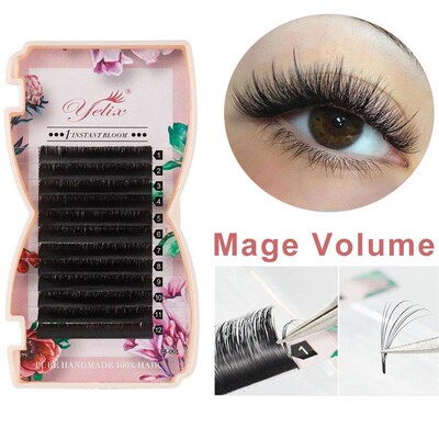 Yelix Mega Volume Lashes Easy Fanning Individual Eyelash Ext