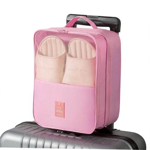 Waterproof travel storage with three-layer shoe bag shoe bag