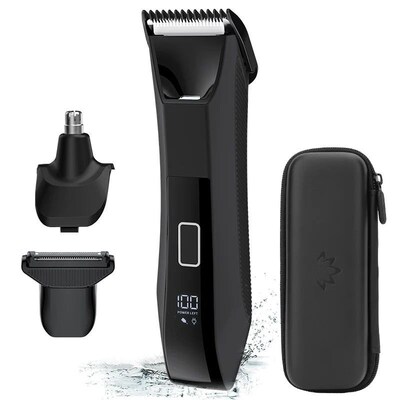 Unicorn  Mens New 3-in-1 LCD Digital Body Hair Trimmer Auto