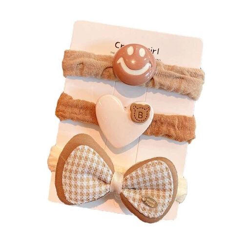 Milk Curry Color Childrens Rubber Tendons Little Girls Hai