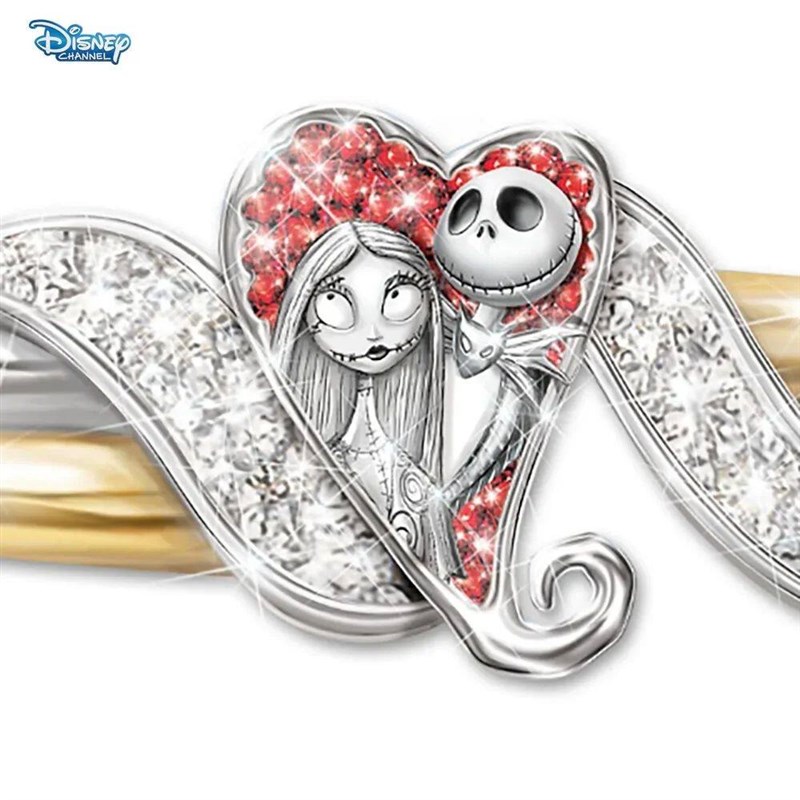 The Nightmare Before Christmas Girl Ring Halloween True Love图片