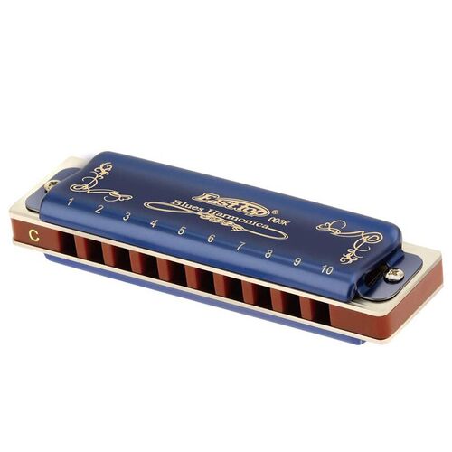 Easttop Diatonic Harmonica 10 Holes Blues Harp Mouth Organ K