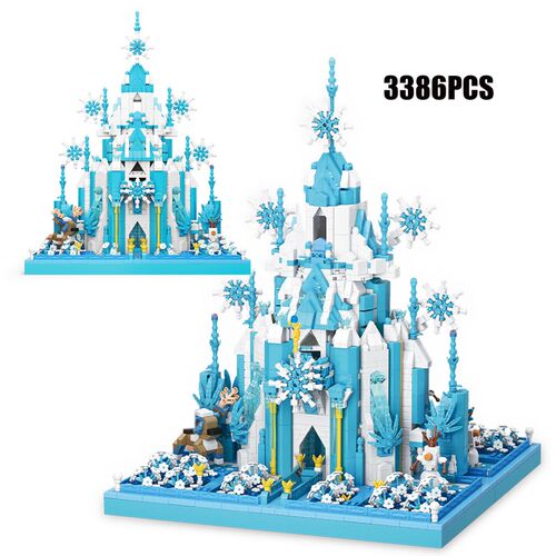 New 3D Mirco Particle Friends Dearm Castle House Model Build