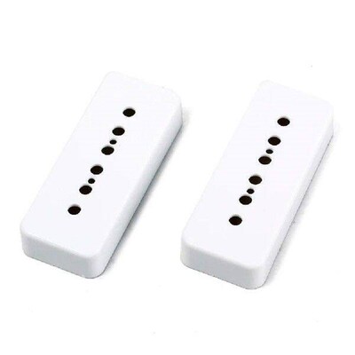 Guitar Pickup Cover Pair Bridge & Neck Soapbar Covers Bass