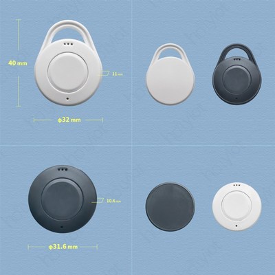 信标nRF52810传感器模块三轴加速度lis2dh温湿度shtx小巧