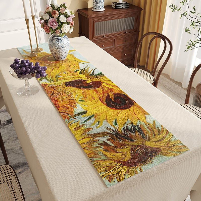 餐桌皮革桌旗免洗防水放油电视柜桌垫油画茶几垫餐边柜斗柜盖布,居家布艺,桌旗,淘宝优惠券,粉丝福利购,淘宝优惠卷