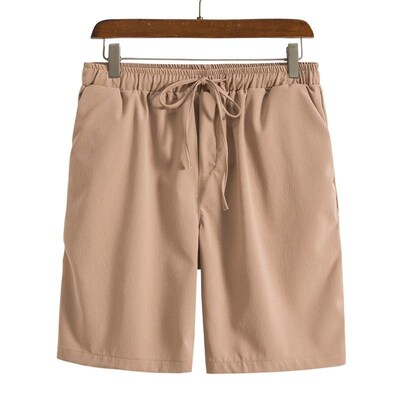 2025 Hanging Solid lor Shorts Casual Large Size Beach Pants