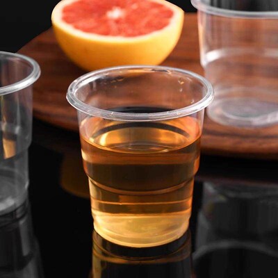 Pack of 50 Home-use Disposable Cups, Thickened Plastic Cups,