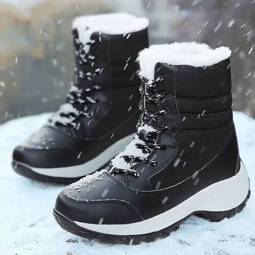 Snow Boot Women Platform Boot Non-lip Women Winter Shoe Fur