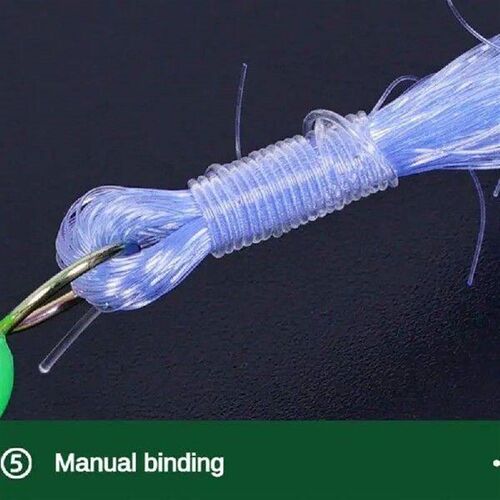 10PCS Multi Size Fishing Net Trap Mesh Luminous Bead