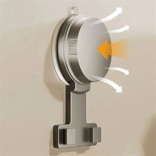 Carbon Steel Suction Cup Ginger Storage Box Wall Mounted