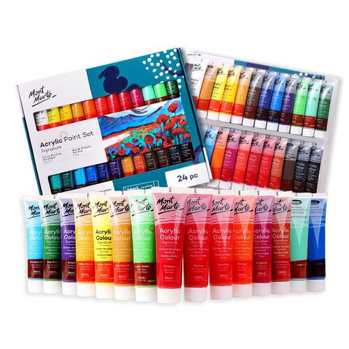 Student painting acrylic paint set student diy painted acryl