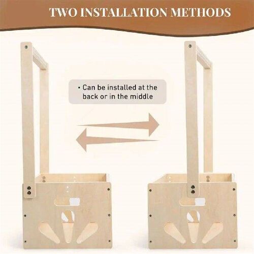 Space-saving Storage Rack Rustic Wooden Baby Shower Crate