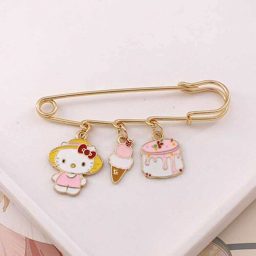 Brooch Buckle Pin Fixed Clothes Cute Cartoon Rabbit Pin Badg