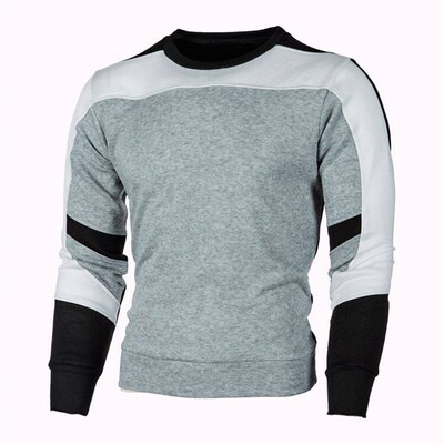 Mens Coat Vests Fashion 3 Color Stitching Mens Casual Kore